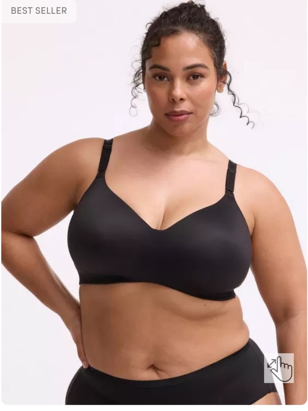 TORRID  Black Wireless Full-Coverage Bra